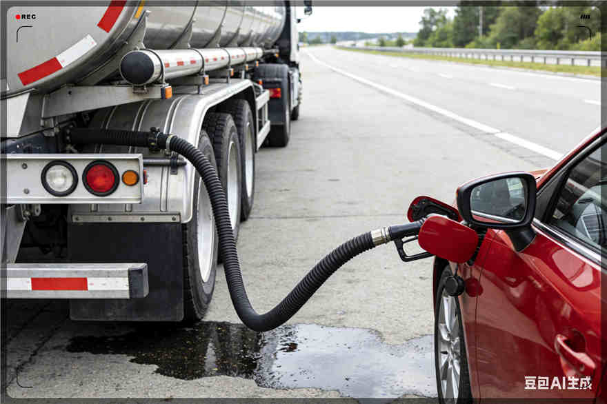 贡井区汽车救援送水案例